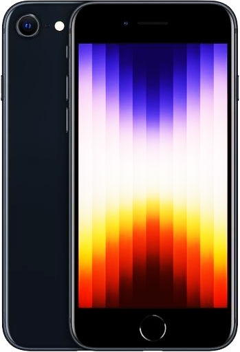 Смартфон Apple iPhone SE 2022 256GB Midnight (MMXC3) - 1