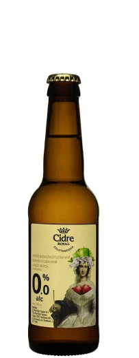 Cider Zero Сидр Зеро Cidre Royal Золотоноша напиток безалкогольный ферментированный glass (стекло) 0,5 L (л) - 1