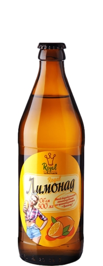 Лимонад Royal Lemonade напиток безалкогольний сильногазований glass (стекло) 0,5 L (л) - 2