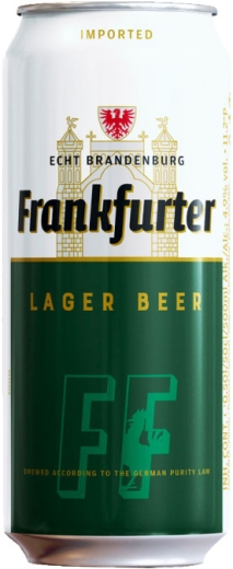 Пиво Frankfurter Lager Beer 11,2 % Светлое alc. 4,9 % can (ж/б) 0,5 L (л) - 1