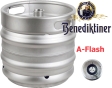 Пиво Benediktiner Weissbier Разливное светлое пшеничное Верховое брожение Бенедиктинер 5,4 % кег 30 л - 1