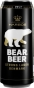 Пиво Bear Beer Strong Lager alc.7.7% 0,5 л ж/б - 2