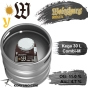 Пиво Waissburg Dunkel Умань 11,0 % разливное Тёмное Uman Dark Beer Вайсбург 4,7 % кег 30 л - 1