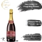 Винный Напиток Falconetti Фраголино Rosso игристый красное 7,0 % ароматизированный сладкое 0,75 л стекло - 2