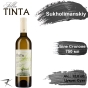 Вино столове Villa Tinta Сухоліманський ординарне сухе біле сортове Sukholimansky 0,75 л стекло - 1