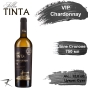 Вино столовое Villa Tinta VIP Шардоне ординарное сухое белое сортовое Chardonnay 0,75 л стекло - 1