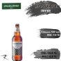 Пиво Умань Уманське 10,0 % Легке Світле Uman Light Beer 4,5 % 0,5 л скло - 1