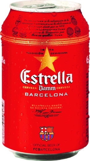 Пиво Estrella Damm Barcelona світле 0,33 л ж / б - 1