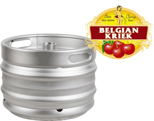 Пиво Belgian Kriek розливне червоне вишня кег 15 л - 1