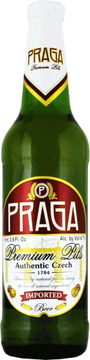 Пиво Praga світле Пілснер Преміум Pilsner Premium Pils 0,5 л скло - 1