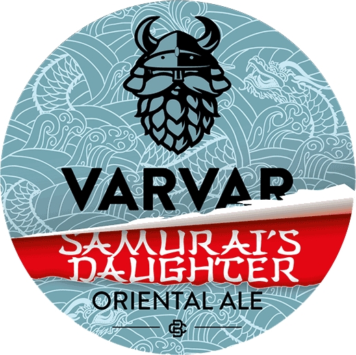 Пиво Varvar живе напівтемне Samurai's Daughter Cream Ale кег 30 л - 1