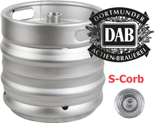 Пиво DAB Разливное светлое Ligt Beer ДАБ 5,0 % кег 30 л - 2