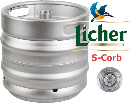 Пиво Licher Розливне світле пшеничне Ale Ліхер 5,4% кег 30 л - 1