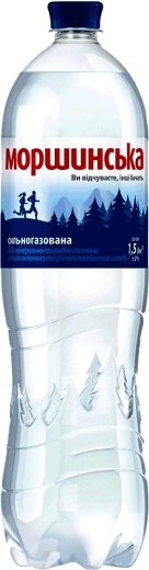 Вода Моршинська мінеральна газована 1,5 л ПЕТ - 1