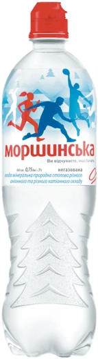 Вода Моршинська спорт мінеральна негазована 0,75 л ПЕТ - 1