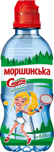 Вода Моршинська Спортік мінеральна негазована 0,33 л ПЕТ - 1
