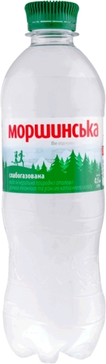 Вода Моршинська мінеральна слабогазована 0,5 л ПЕТ - 1