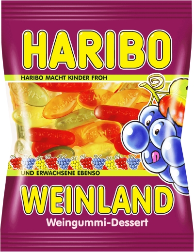Цукерки Haribo Долина Вин Weinland жувальні 100 г - 1