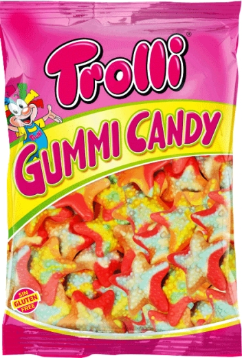 Конфеты Trolli Морская Звезда Gummi Candy Gummi Candy жевательные 1000 г - 1