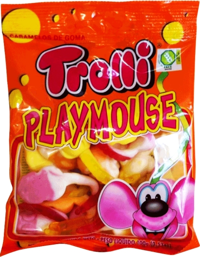 Конфеты Trolli Игрушечные Мышки PlayMouse жевательные 1000 г - 1