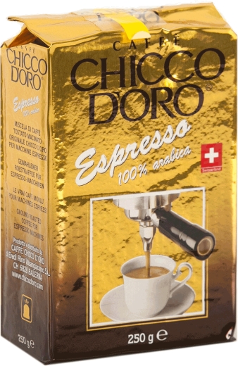 Кава Мелена CHICCO D`Oro Tradition Arabica 100% 250 г - 1