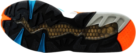 Кросівки бігові Puma 357837 07 Trinomic R698 CB/Nasturtium White Lg чоловічі розмір 46 (US 11.5) осінь-зима блакитні/бежеві/білі шкіра/текстиль/гума - 6
