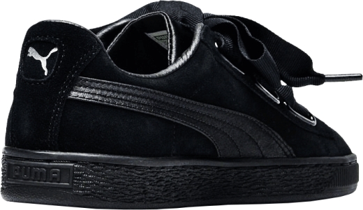 Кросівки Puma 366922-01 Suede Heart Ep жіночі розмір 37.5 (US 6.5) весна-літо чорні/темно-сірі шкіра/текстиль - 2
