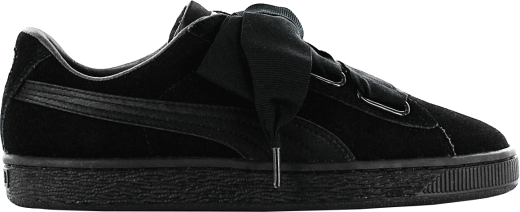 Кросівки Puma 366922-01 Suede Heart Ep жіночі розмір 41 (US 9) весна-літо чорні/темно-сірі шкіра/текстиль - 2