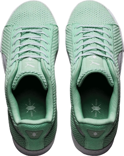 Кеди Puma 362822 01 Platform KnitSplat унісекс розмір 44.5 (US 10.5) демісезон/літо зелені/білі текстиль - 3