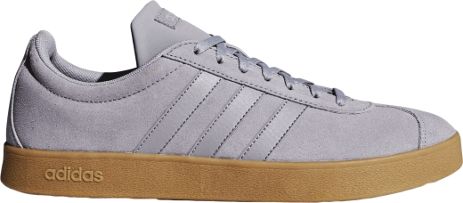 Кеди Adidas B43677 VL Court Shoes чоловічі розмір 43.5 (US 9.5) демісезон/літо сірі/бежеві замша/текстиль/гума - 1