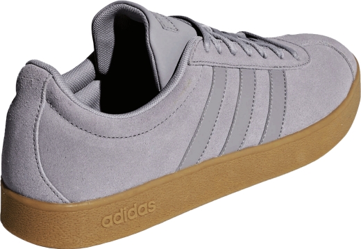 Кеди Adidas B43677 VL Court Shoes чоловічі розмір 44 (US 10) демісезон/літо сірі/бежеві замша/текстиль/гума - 2