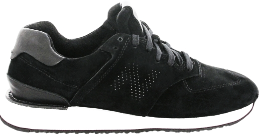 Кросівки New Balance WL745BK жіночі розмір 40 (US 8.5) весна-літо чорні/білі шкіра/тканина/синтетика - 1