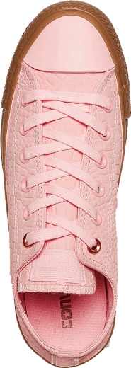 Кеди Converse 157297C CTAS Ox vapor жіночі розмір 39 (US 8) весна-літо рожевий/бежевий шкіра/текстиль/гума - 3