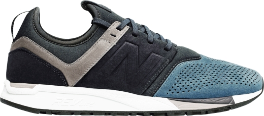 Кросівки New Balance MRL247N2 247 чоловічі розмір 46 (US 13) весна-літо чорний/блакитний шкіра/текстиль/синтетика - 1