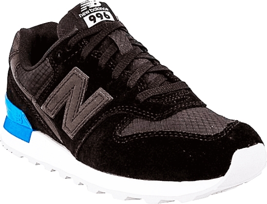 Кросівки New Balance WR996SB 996 Trainers жіночі розмір 42 (US 9.5) весна-літо чорний/синій замша/тканина - 2