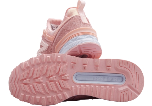 Кросівки New Balance WS574SNC 574S жіночі розмір 43 (US 10) весна-літо рожевий шкіра/текстиль - 4