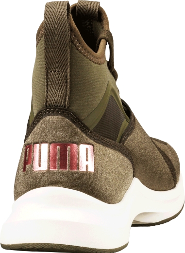 Кросівки Puma 190818-07 Wmns Phenom Olive OG Night жіночі розмір 42.5 (US 10) весна-літо зелений/білий текстиль/гума - 2