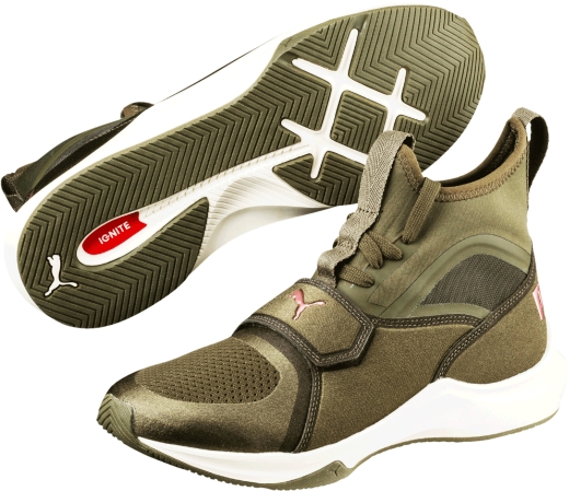 Кросівки Puma 190818-07 Wmns Phenom Olive OG Night жіночі розмір 42.5 (US 10) весна-літо зелений/білий текстиль/гума - 3