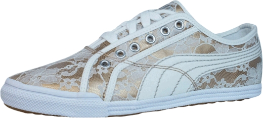 Кросівки міські Puma 347217 02 Ballerina Mini Crete Lace's Freizeitschuhe Sommer жіночі розмір 40 US (6.5) осінь-зима бежевий текстиль/гума - 2