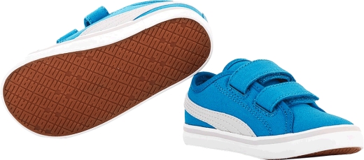 Кросівки Puma 359850 02 Elsu V2 CV V Kids дитячі розмір 22 (US 6) весна-літо блакитний/білий - 4