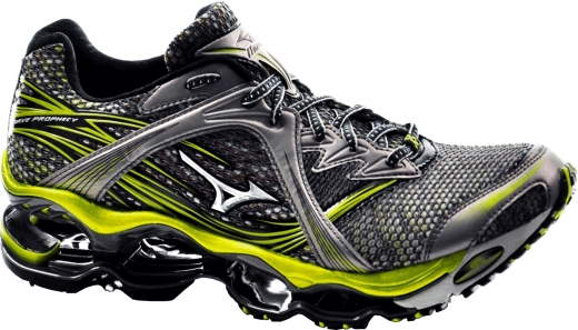 Кросівки бігові Mizuno 08KN116 Wave Prophecy чоловічі розмір 42 (US 8) осінь-зима сірий - 1