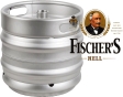 Пиво Fischer`s розливне світле Hell Lager кег 30 л - 1