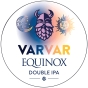 Пиво Varvar живе світлий DIPA Equinox Double India Pale Ale кег 30 л - 1