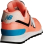 Кросівки New Balance WL574ASA Art School жіночі розмір 41 (US 9) весна-літо персикові/білі/блакитні тканина/синтетика - 2