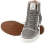 Кеди Hummel 64-188 2637-1 Slimmer Stadil Herringbone High унісекс розмір 42 (US 8) весна-літо сірий/білий замша/текстиль/резина - 3