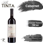 Вино столовое Villa Tinta Каберне ординарное сухое красное сортовое Cabernet 0,75 л стекло - 1