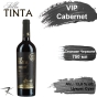 Вино столове Villa Tinta VIP Каберне ординарне сухе червоне сортове Cabernet 0,75 л стекло - 1