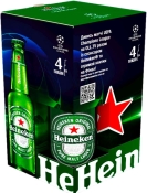 Пиво Heineken светлое 0,5 л х 4 шт стекло подарочный Пиво Heineken светлое 0,5 л х 4 шт стекло подарочный