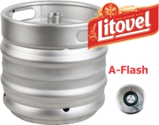 Пиво Litovel Gustav разливное полутёмное кег 30 л Пиво Litovel Gustav разливное полутёмное кег 30 л