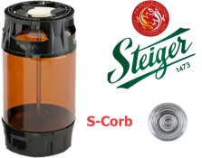 Пиво Steiger разливное светлое 12 % 4,9 % ПЭТ-кег 30 л Пиво Steiger разливное светлое 12 % 4,9 % ПЭТ-кег 30 л